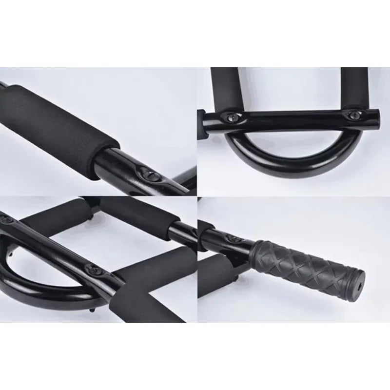 Steel Pull-Up Bar for Home Workout Portable Gymnastics Equipment Door Exercise and Strength Fitness Sports Door Pull-Up Bar